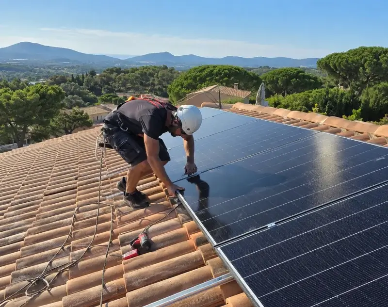 Installateur panneaux solaires Saint-Just-et-Vacquières — pose photovoltaïque sur toiture