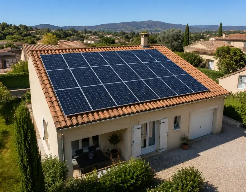 Prime à l'autoconsommation panneaux solaires Saint-Just-et-Vacquières — aide financière de l'État